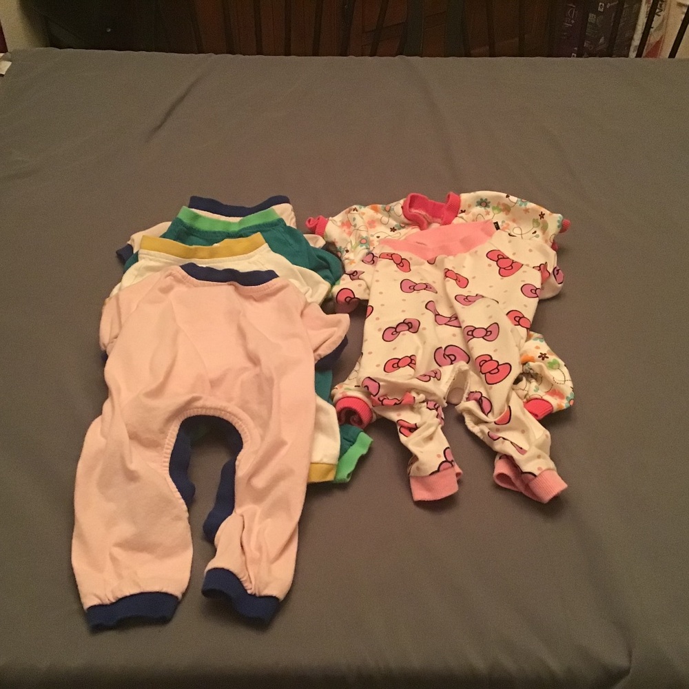 Lot of Dog Pajamas